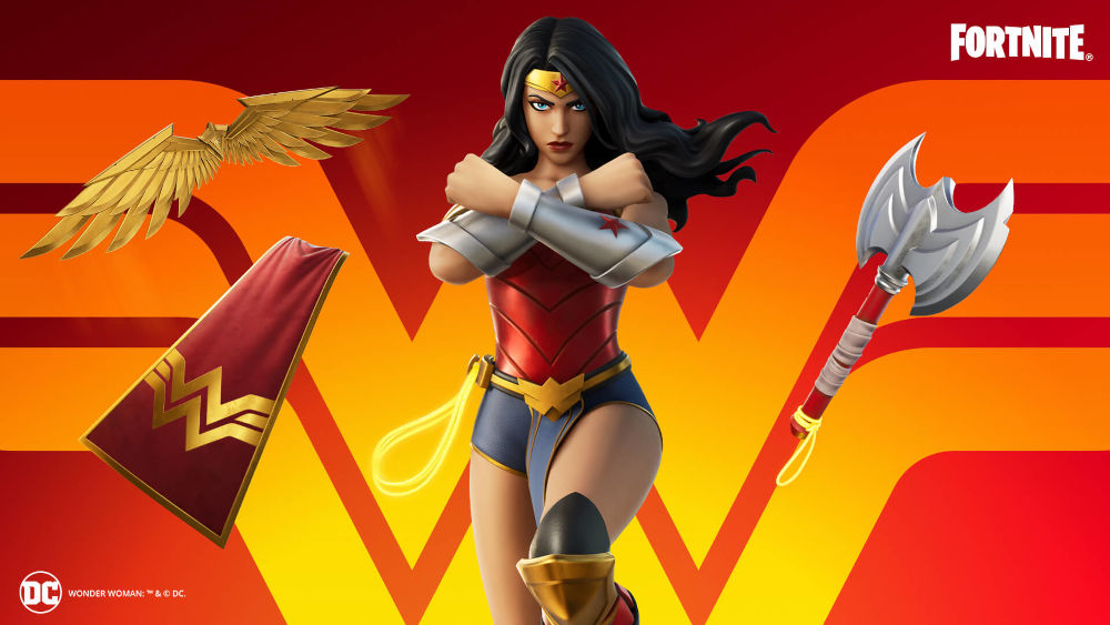 Wonder Woman lleva su Lazo de la Verdad a Fortnite