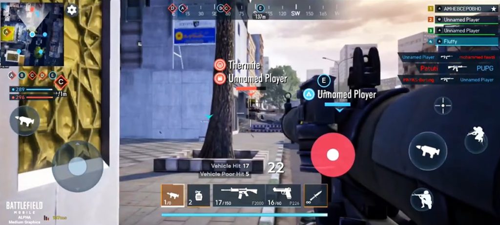 Primer vistazo de Battlefield Mobile