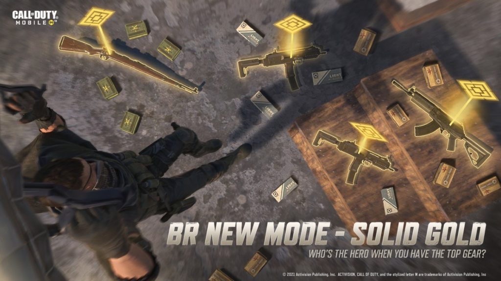 CoD Mobile Solid Gold