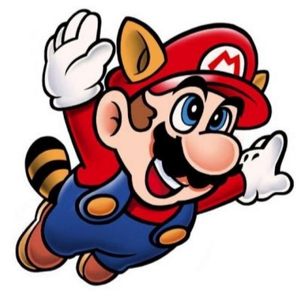 Mario Mapache Super Mario
