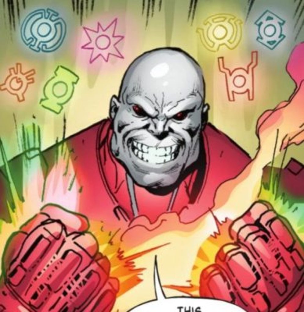 Darkseid comic parodia Thanos