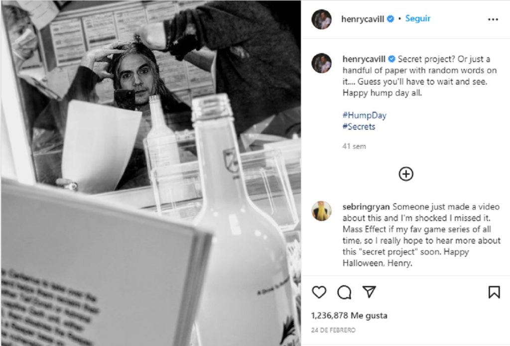 Henry Cavill Instagram