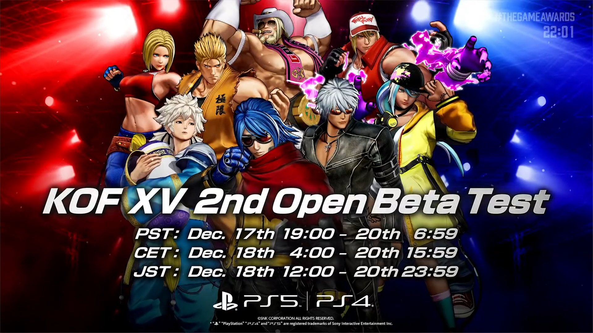 the king of fighters xv beta the king of fighters xv beta