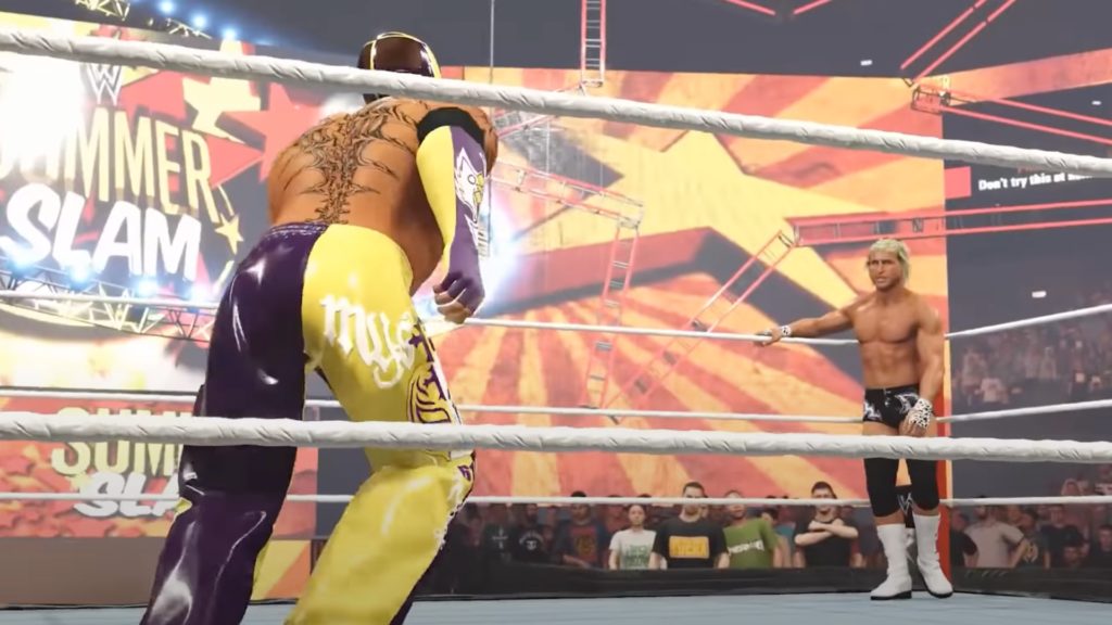 WWE 2K22 reconoce la carrera de Rey Mysterio.