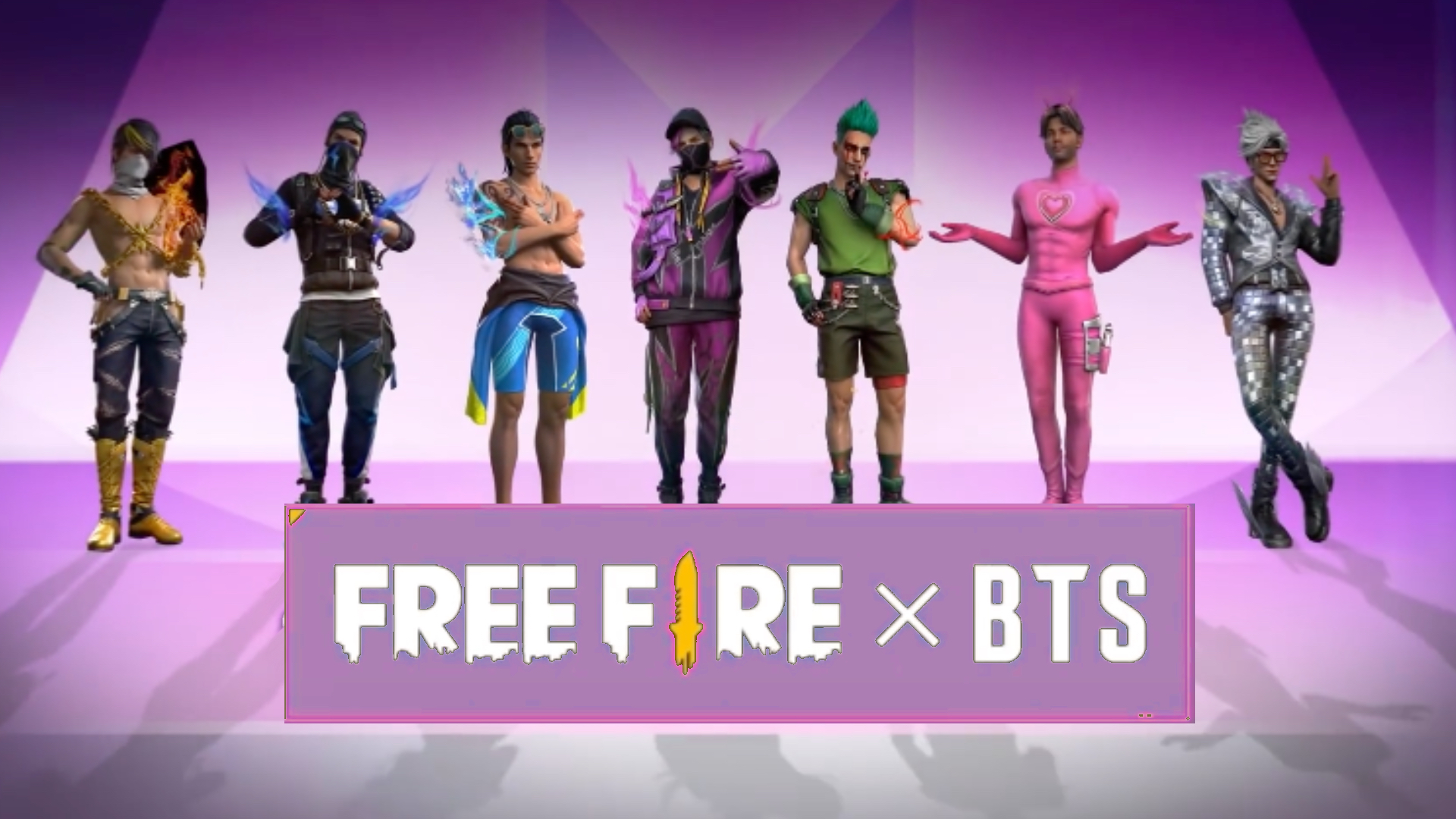 BTS X Free Fire todo sobre la colaboración Gamers Unite