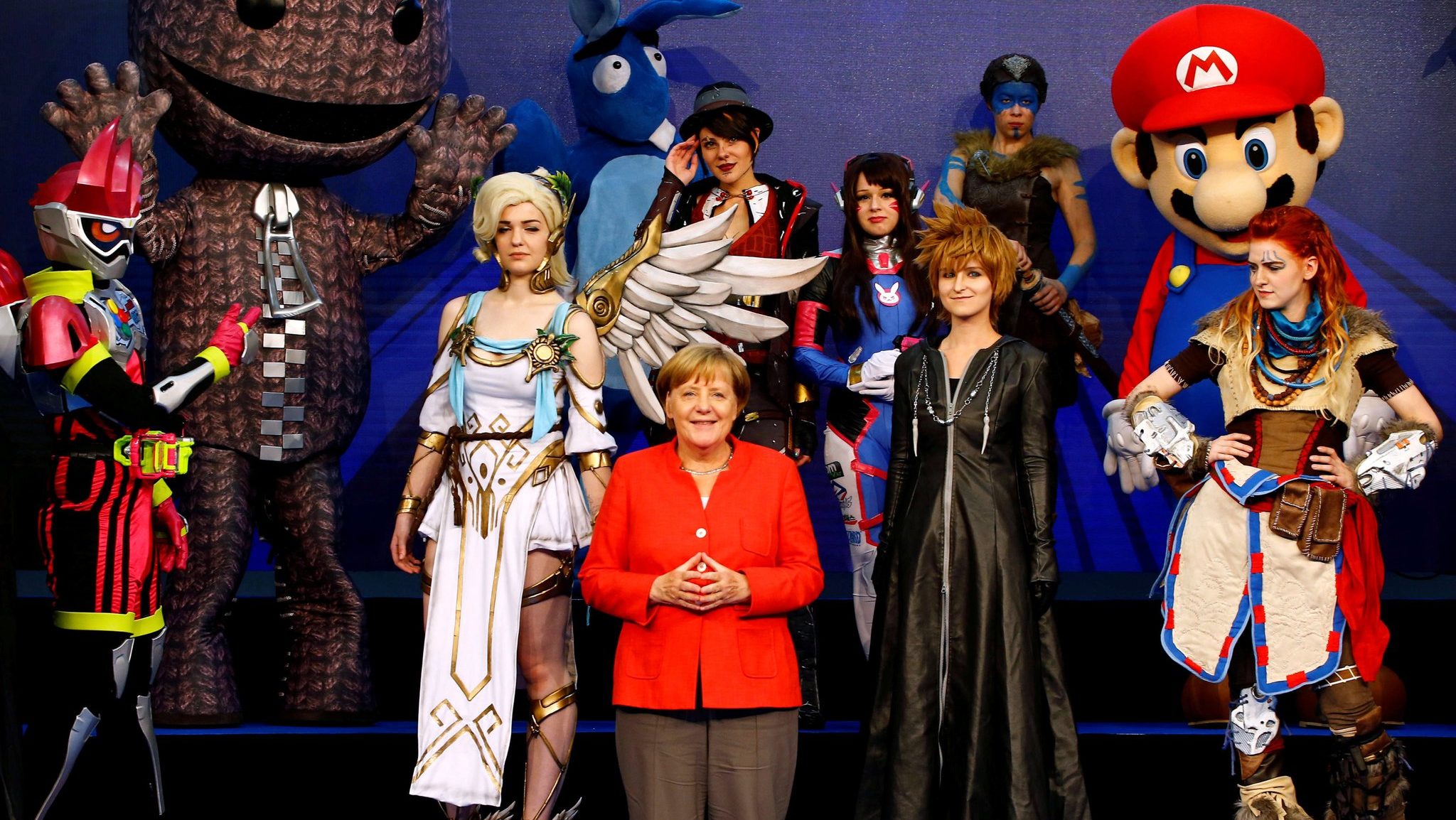 Gamescom Angela Merkel