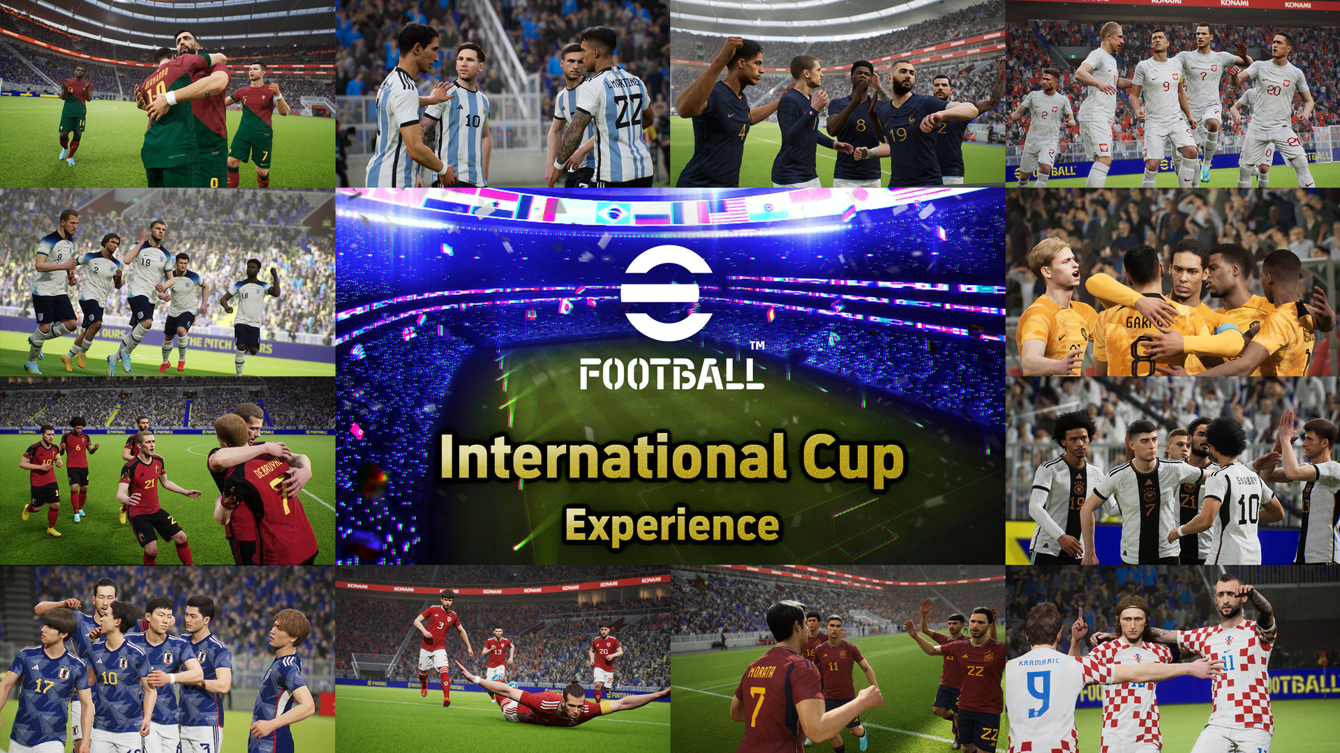 EFootball 2023: “La Fiesta Del Futbol” Con Selecciones Nacionales