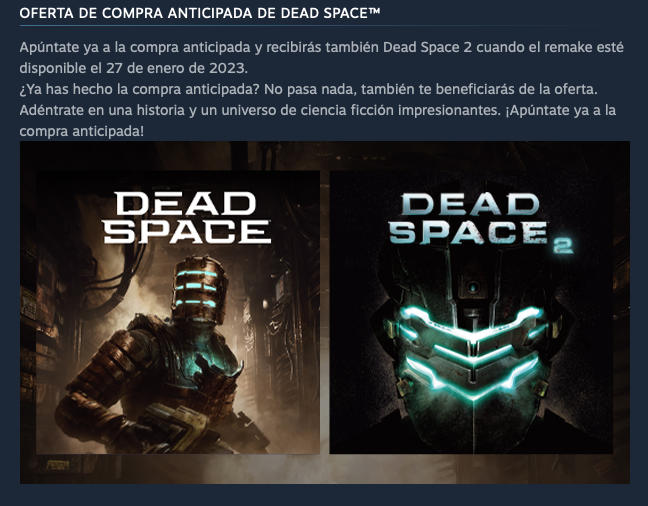 Steam dead space 2