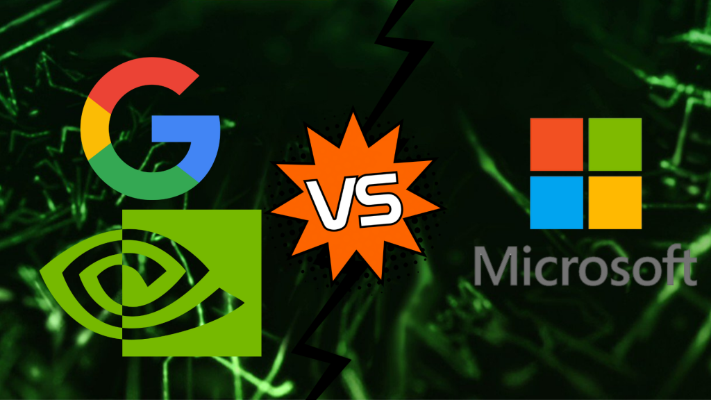 Microsoft con nueva oposición, Google y Nvidia.